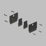 TR2025-BK Комплект торцевых заглушек для трека SMART ONE