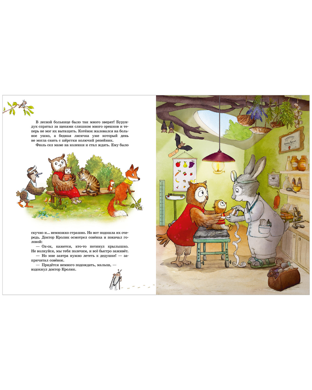 Книжки-картинки. Волшебные сказки старого филина