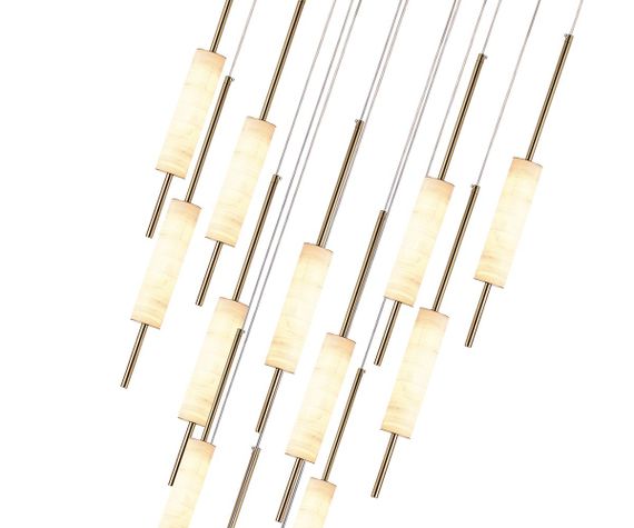 Подвесная светодиодная люстра Kink Light Элиас 07527-15A,36