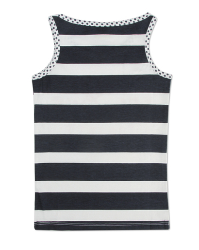 Майка для девочки Little beetle, синий