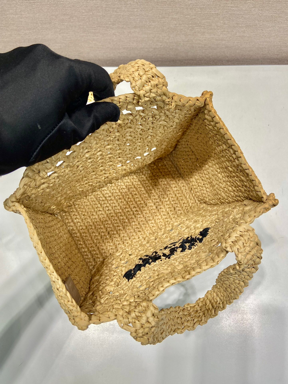Prada Crochet Tote Bag 26 cm