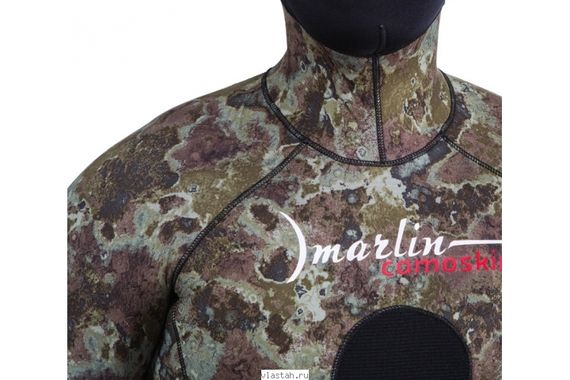 Гидрокостюм Marlin Camoskin Green 9 мм куртка