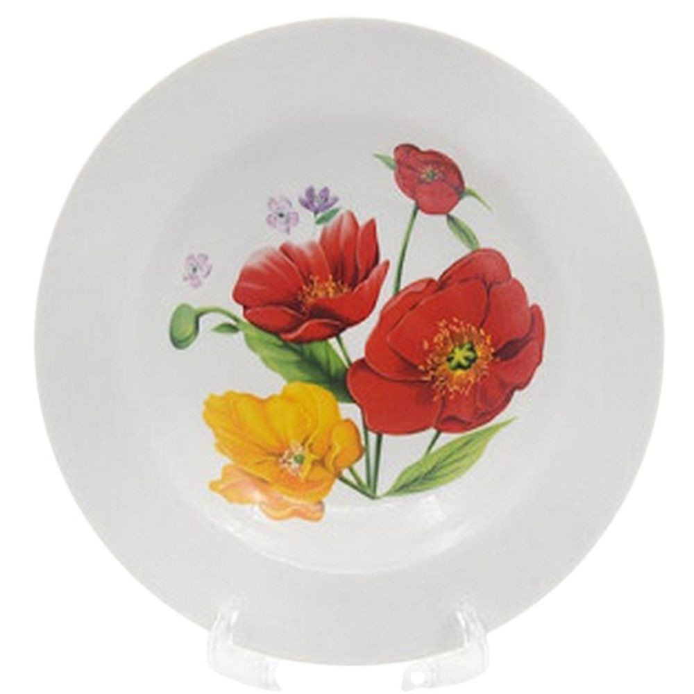 Тарелка глубокая 20см "ПОЛЕВЫЕ МАКИ (Идиллия)" 250мл, Беларусь.