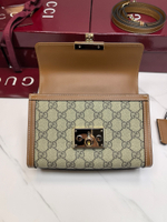 Padlock top handle bag