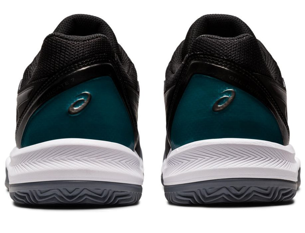 Мужские кроссовки теннисные Asics Gel-Dedicate 7 Clay - black/gunmetal