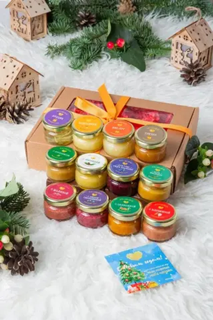 Набор №156 "12 баночек-малышек с медом"