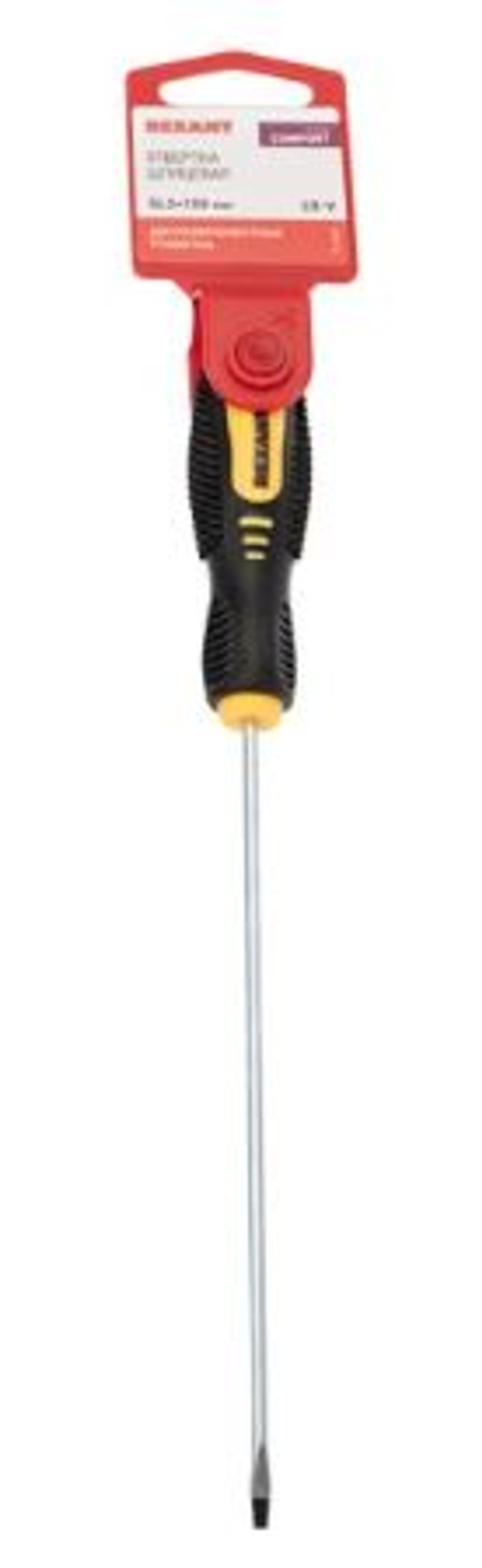 Отвертка  3,0*150мм ПЛОСКАЯ REXANT"  SL 126422