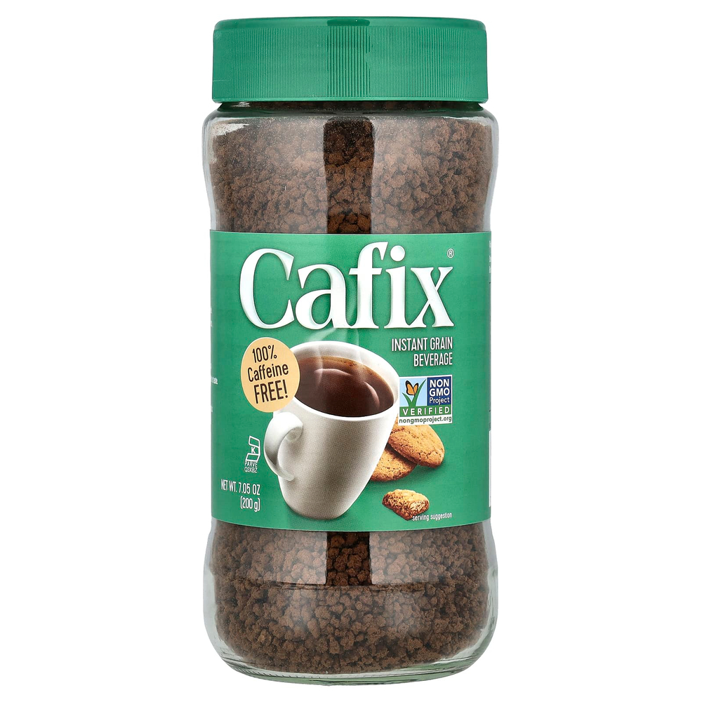 Cafix, растворимый зерновой напиток, без кофеина, 200 г (7,05 унции)