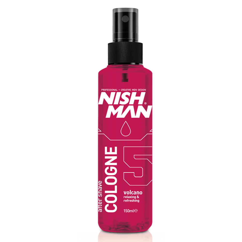 NISHMAN 05 AFTERSHAVE COLOGNE VOLCANO - Одеколон после бритья лосьон 150 МЛ