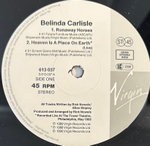 Belinda Carlisle- Runaway Horses (Германия 1986г.) 12", 45 RPM