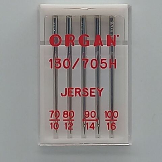 Иглы ORGAN Джерси Ассорти №70-100 5 шт/упаковке