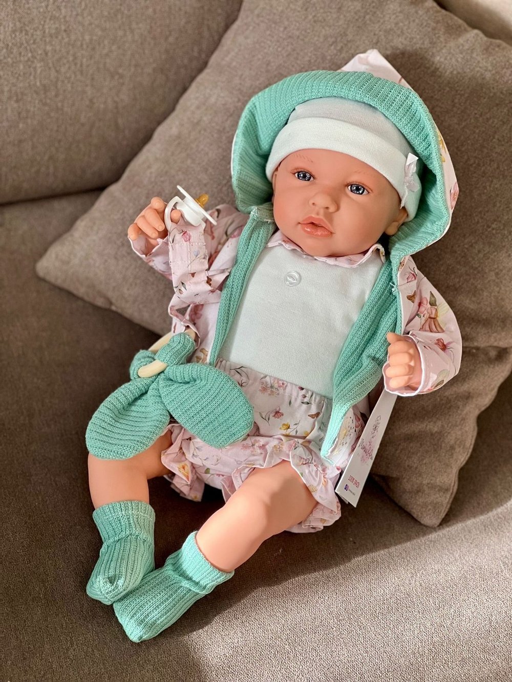 Кукла Marina and Pau 45 cм Ane мягконабивная в пакете (M1213K)