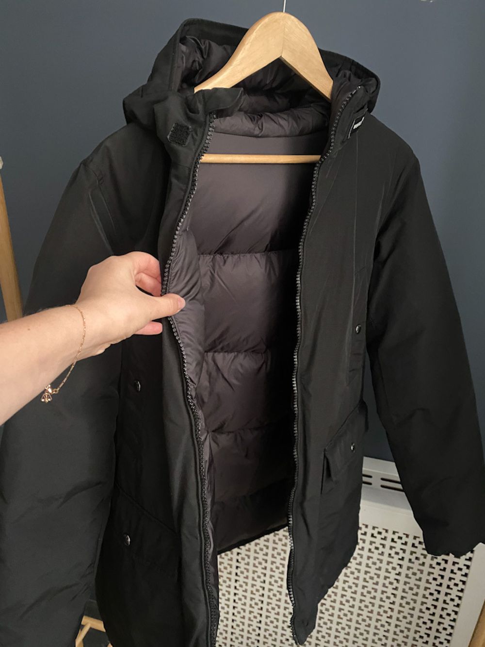 Пуховик Woolrich 2хсторонний