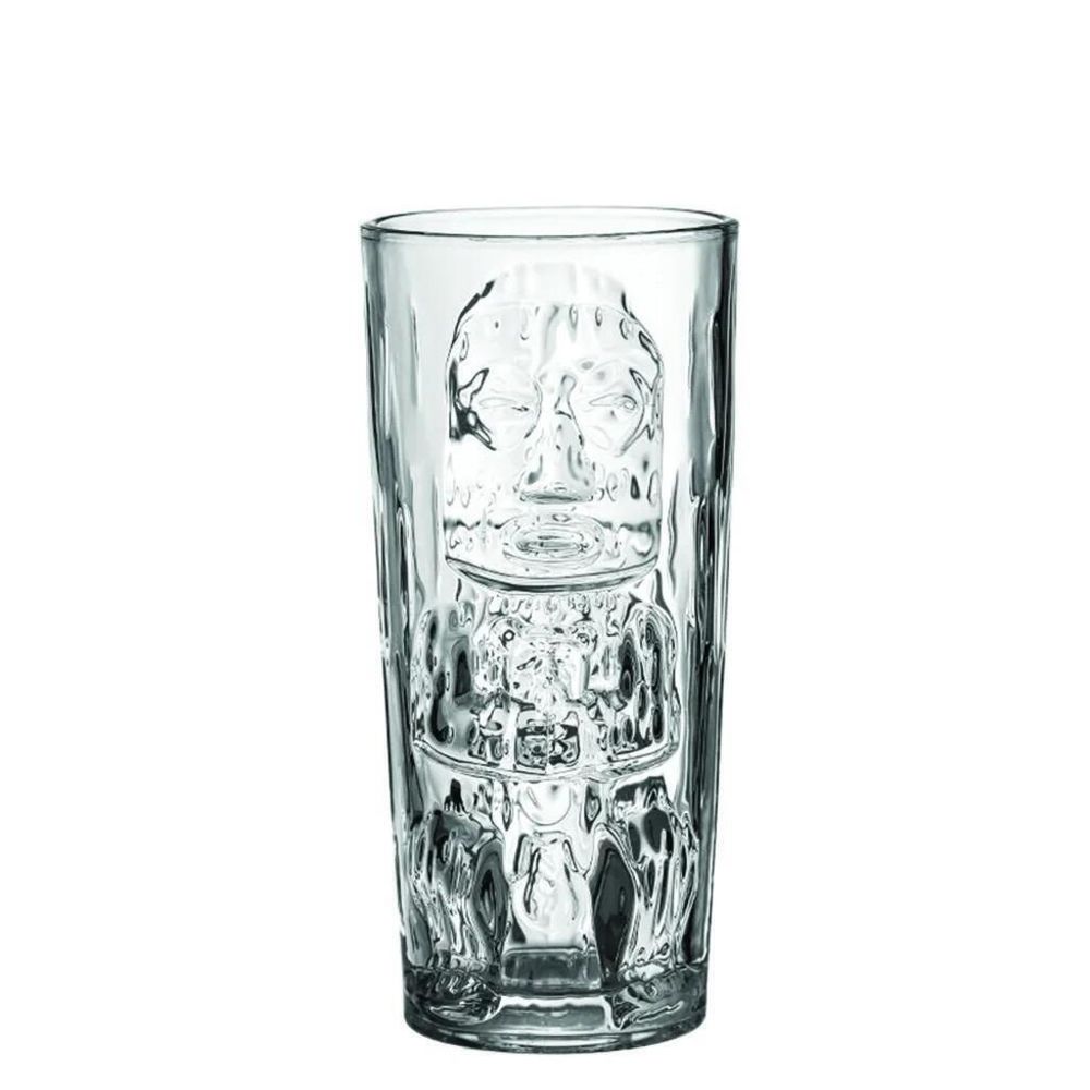 Бокал стакан для коктейля 430 мл "Тики" d 7,5 см h16,5 см прозрачный стекло B'Guys P.L.- Barbossa