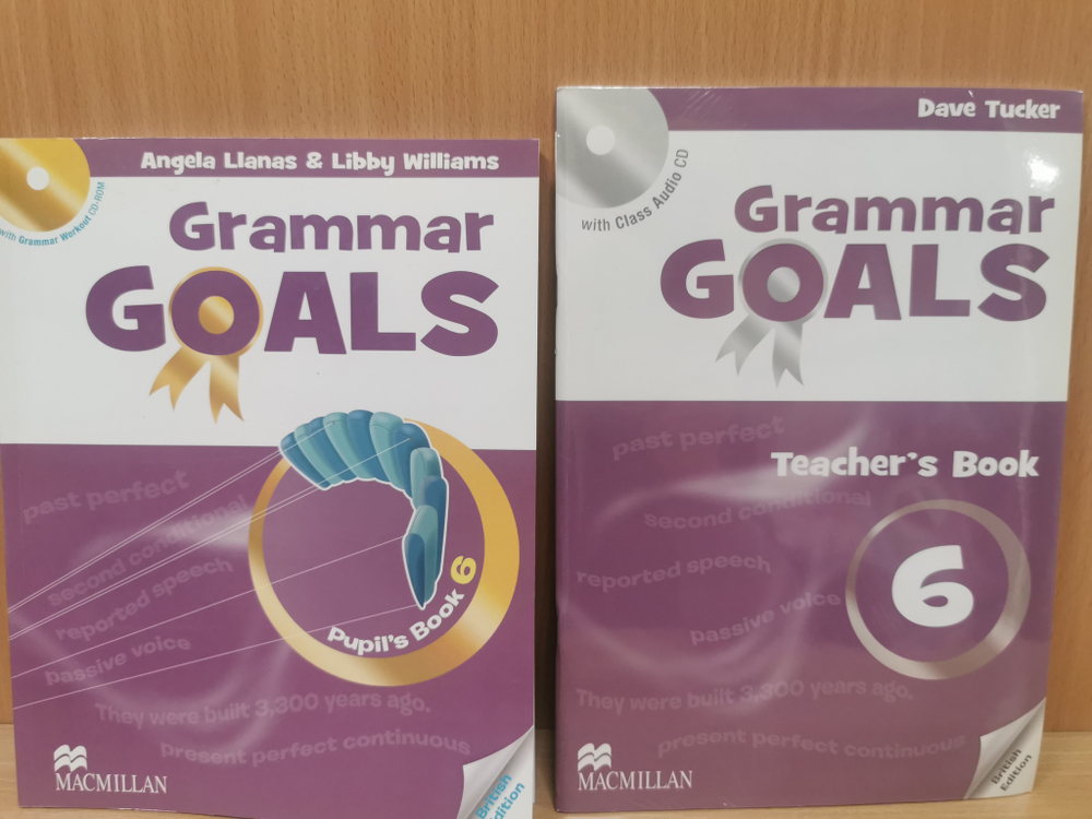 Комплект: Grammar Goals 6 PB +CD-ROM + TB +Webcode Pk