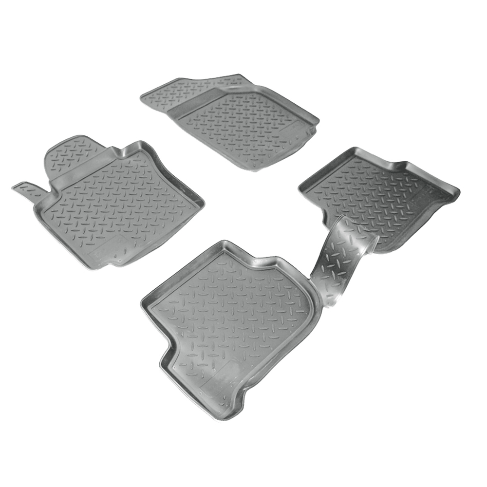 Ковры в салон Norplast/Unidec для Seat Toledo в кузове 5P2 (2004-2009), Серый, арт.NPL-Po-80-71-G