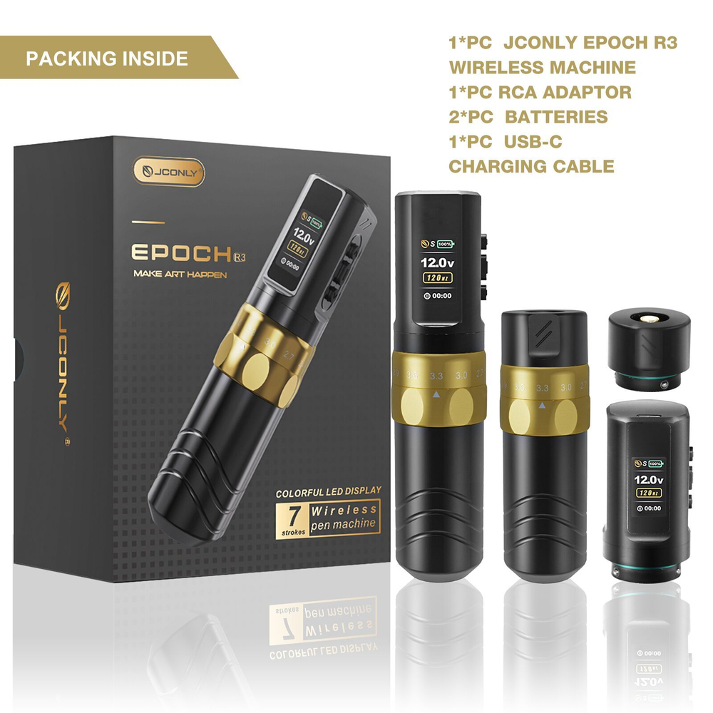 Тату машинка Jconly Epoch R3 Black