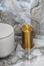 Мусорное ведро с вращающейся крышкой Boheme 10916-BR Bronze