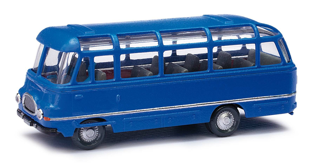 Автобус Robur LO 2500, синий (H0, 1:87)