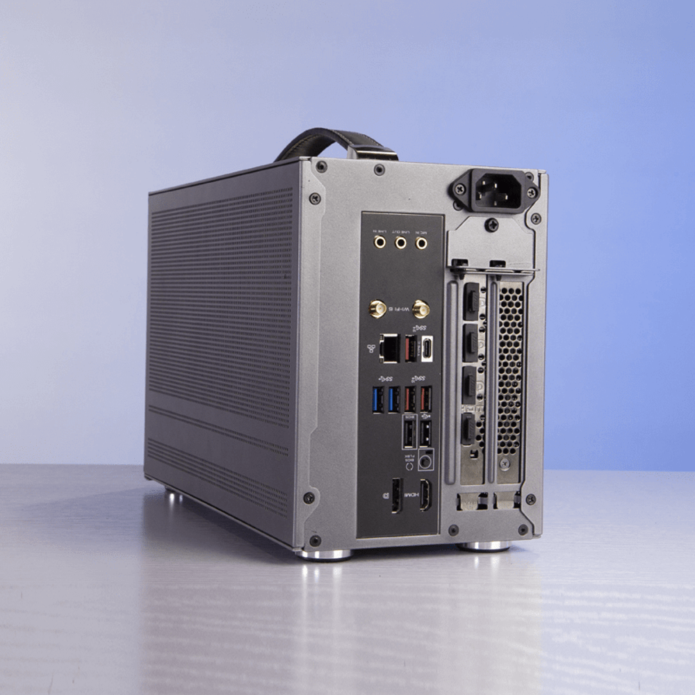 Корпус PCCooler I100 PRO MESH GY  ITX USB3.0 1x3.5", 1x2.5" Grey