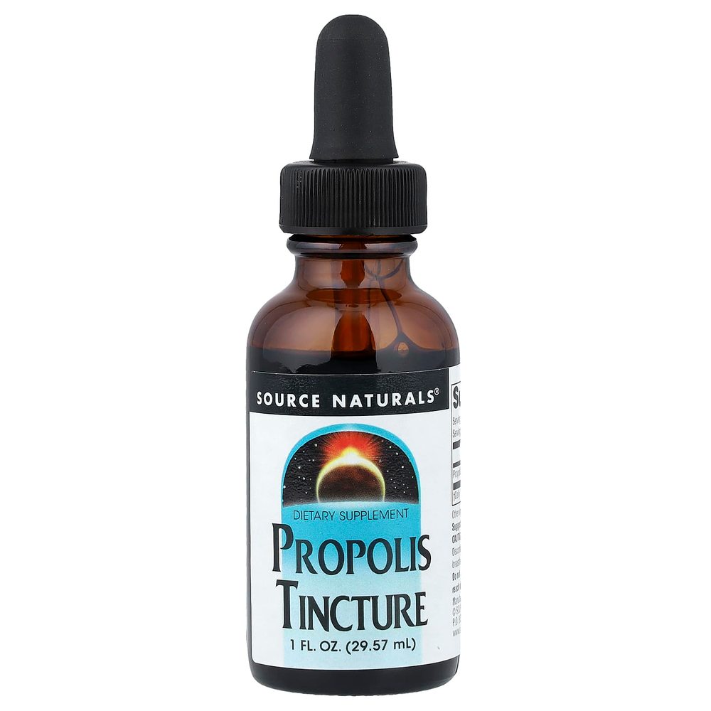 Source Naturals, Настойка прополиса, 29,57 мл (1 жидк. унц.)