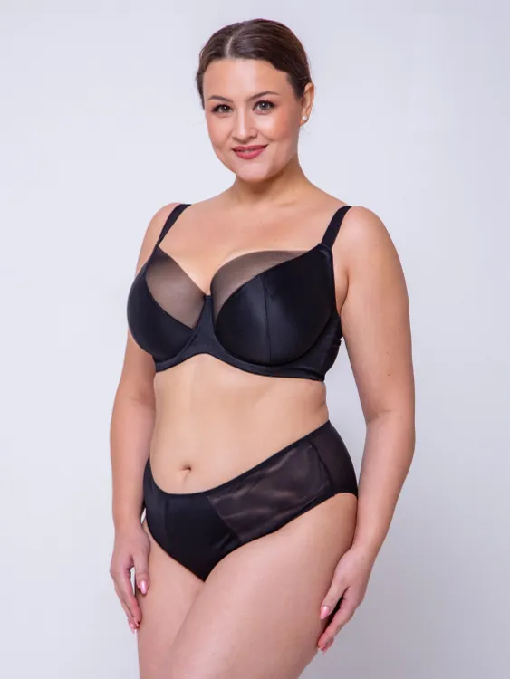 Бюстгальтер БельеСфера Софи мягкая чаша (черный)