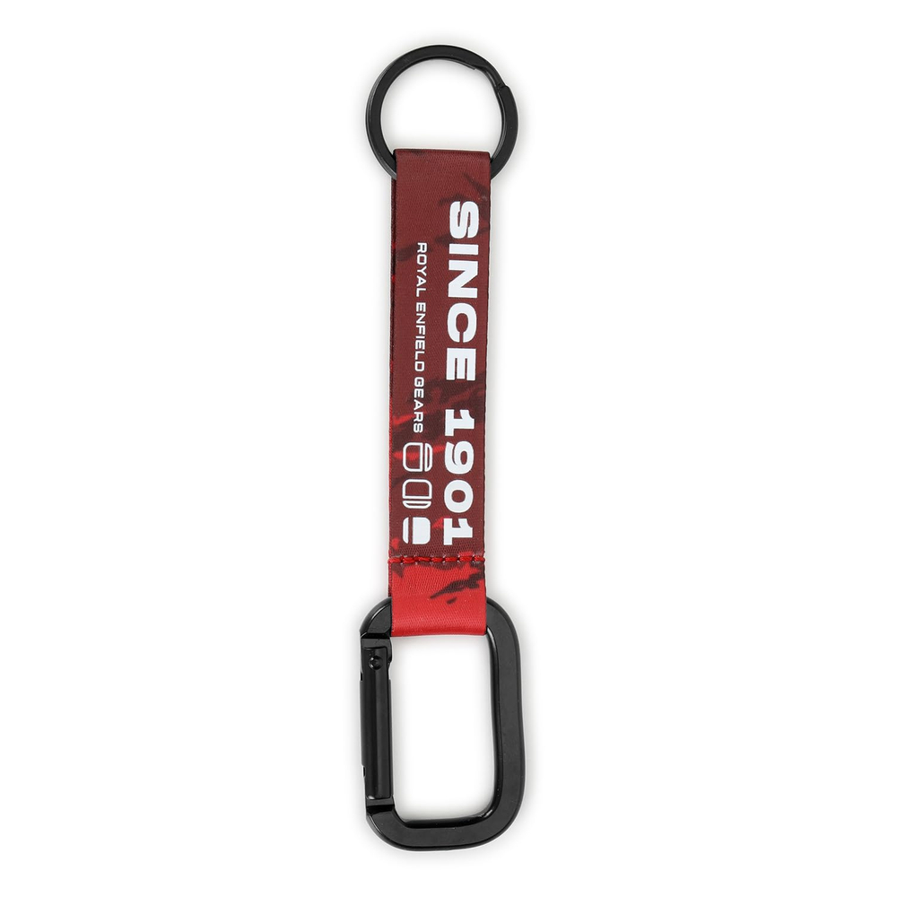 Брелок для ключей карабин Royal Enfield SINCE 1901 POLYESTER KEYCHAIN