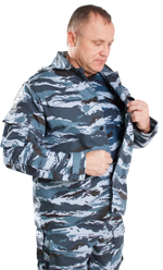 Костюм Спецназ серый камыш тк. Рип-стоп