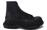 Alexander McQueen Alexander McQueen Tread Slick Comfortable Wear-resistant short boots Men's black