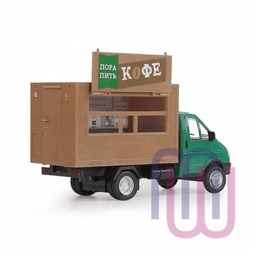 МОДЕЛЬ МАШИНЫ 1/28 ГАЗЕЛЬ-БИЗНЕС КОФЕ