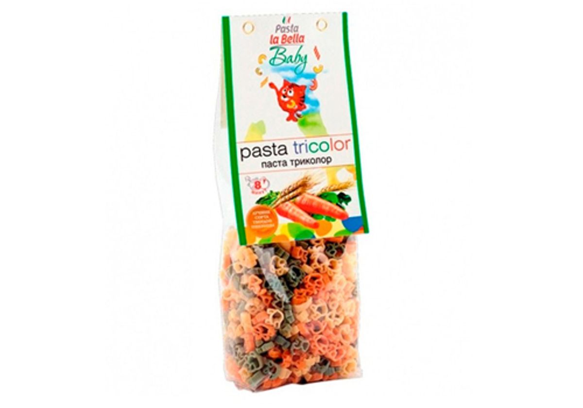 Паста триколор Pasta la Bella Baby, 250г