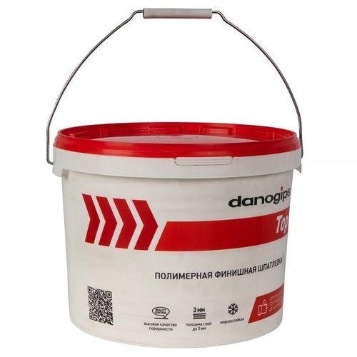 Шпатлевка полимерная Danogips TOP 16,5 кг