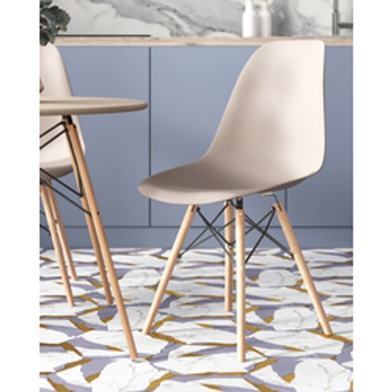 Стул DSW бежевый