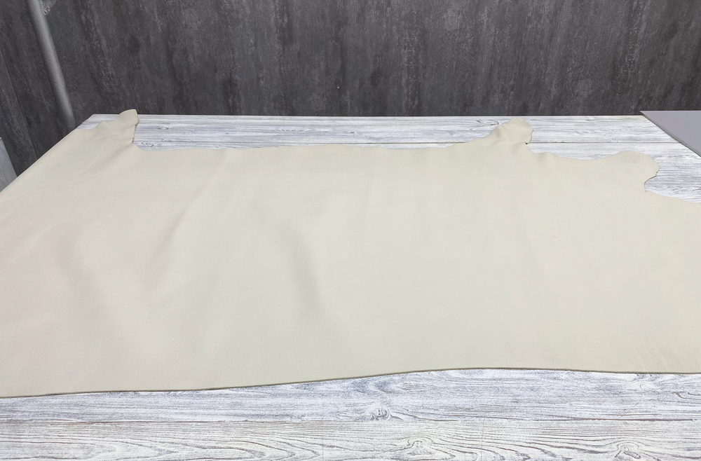 Soffio Oyster Gray (1,4-1,6 мм), цв. Бежевый, натуральная кожа