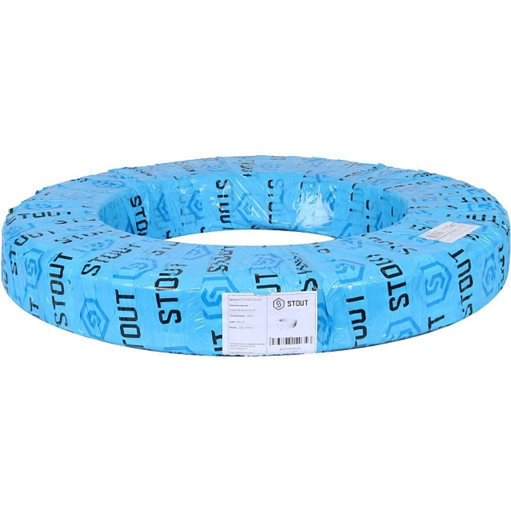 Труба металлопластиковая STOUT - 16x2.0 (PE-Xb/AL/PE-Xb, PN10, Tmax 95°C, бухта 100м)