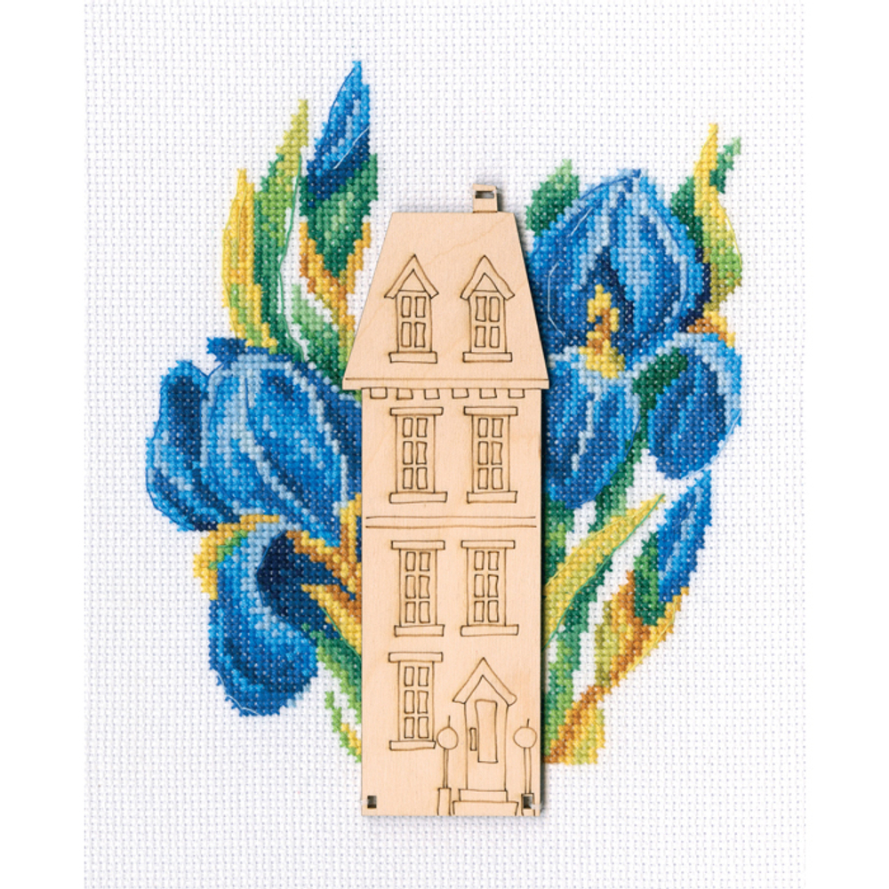 Коллекция:	С деревянными формами¶Название по-английски:	Street of flowers¶Название по-русски:	Улица