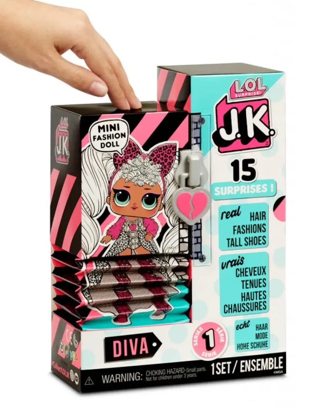 Кукла Lol JK Diva Лол Сюрприз маленькая оригинал