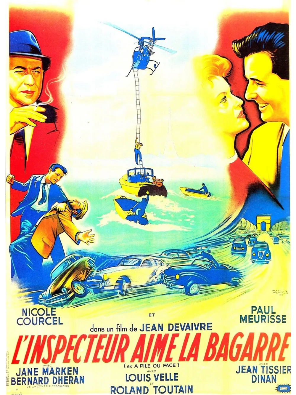 Инспектор любит драку (1957) (DVD-R)