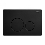 Комплект ABBER унитаз AC1100MB черный матовый с инсталляцией AC0105 и кнопкой AC0121MB, биде AC1150MB с инсталляцией AC0101P