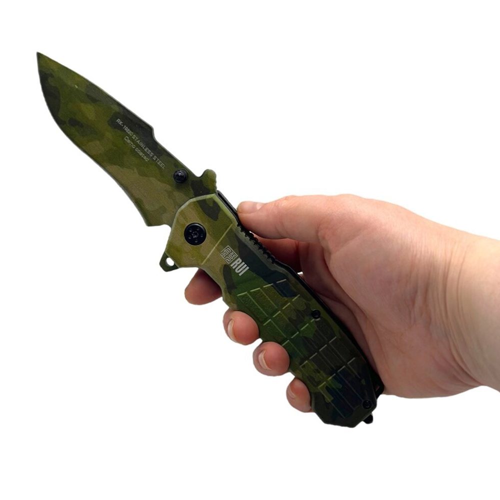 Складной нож со стеклобоем RUI Tactical 19220