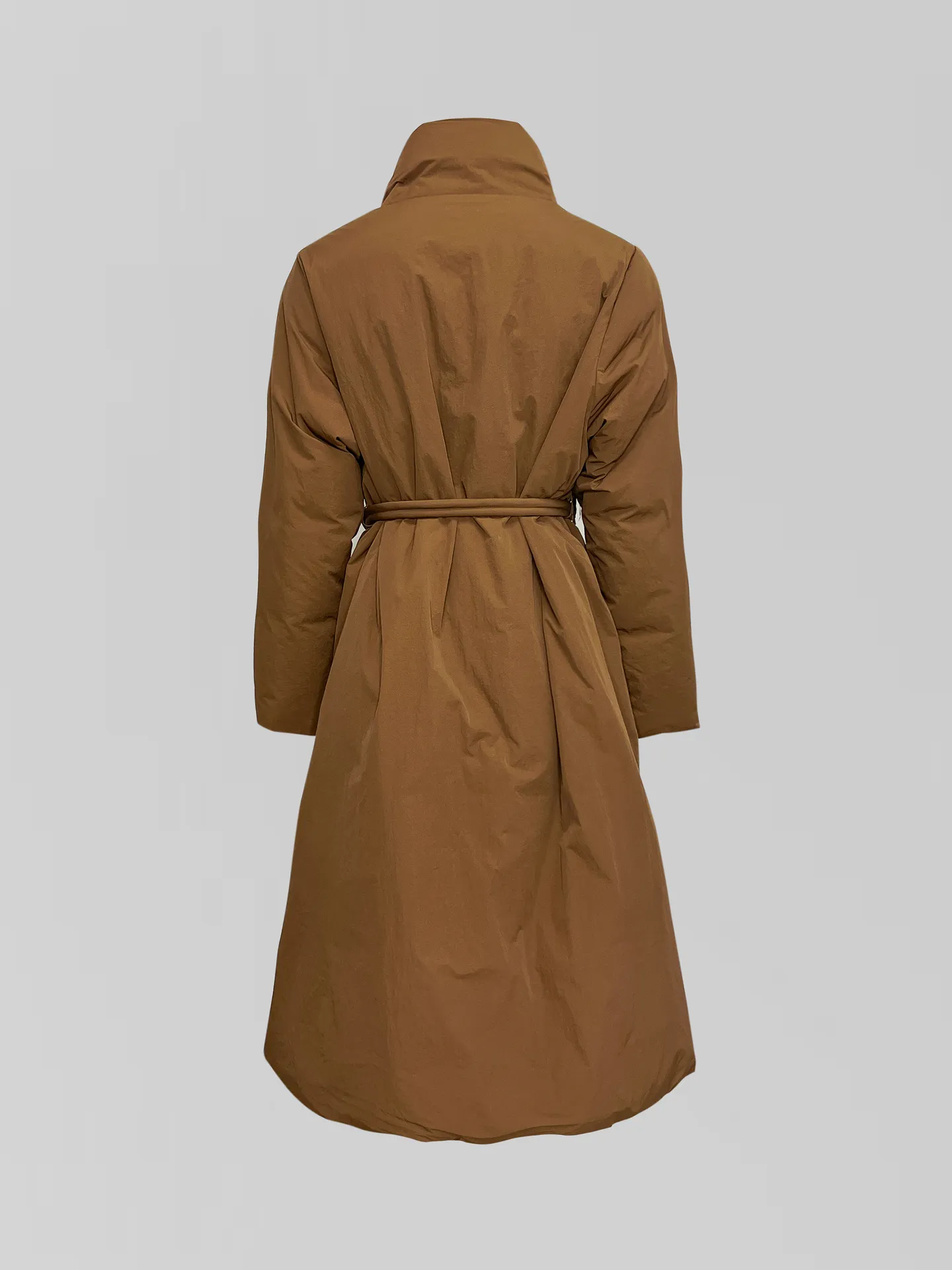 Куртка-одеяло однотонная с шарфом