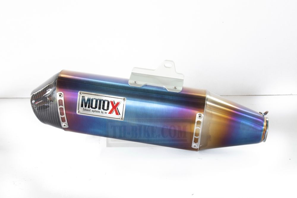 Titanium Full Exhaust System for Honda CRF250L-M-Rally (2012-2020). Made in Thailand. MOTO-X V.2