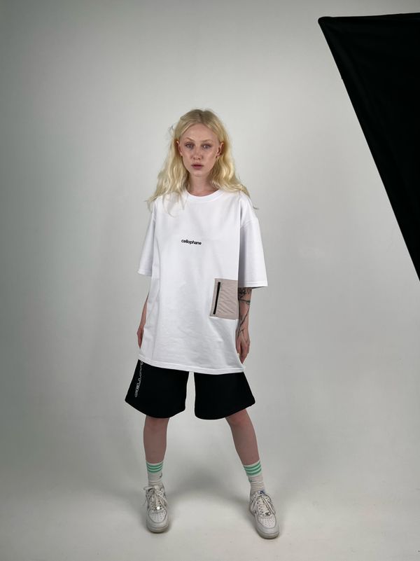 Футболка Сellophane 22 Белая - фото 11