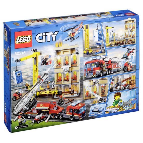 Konstruktor LEGO City Центральная пожарная станция Конструктор