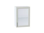 Шкаф верхний с 1-ой остекленной дверцей Сканди