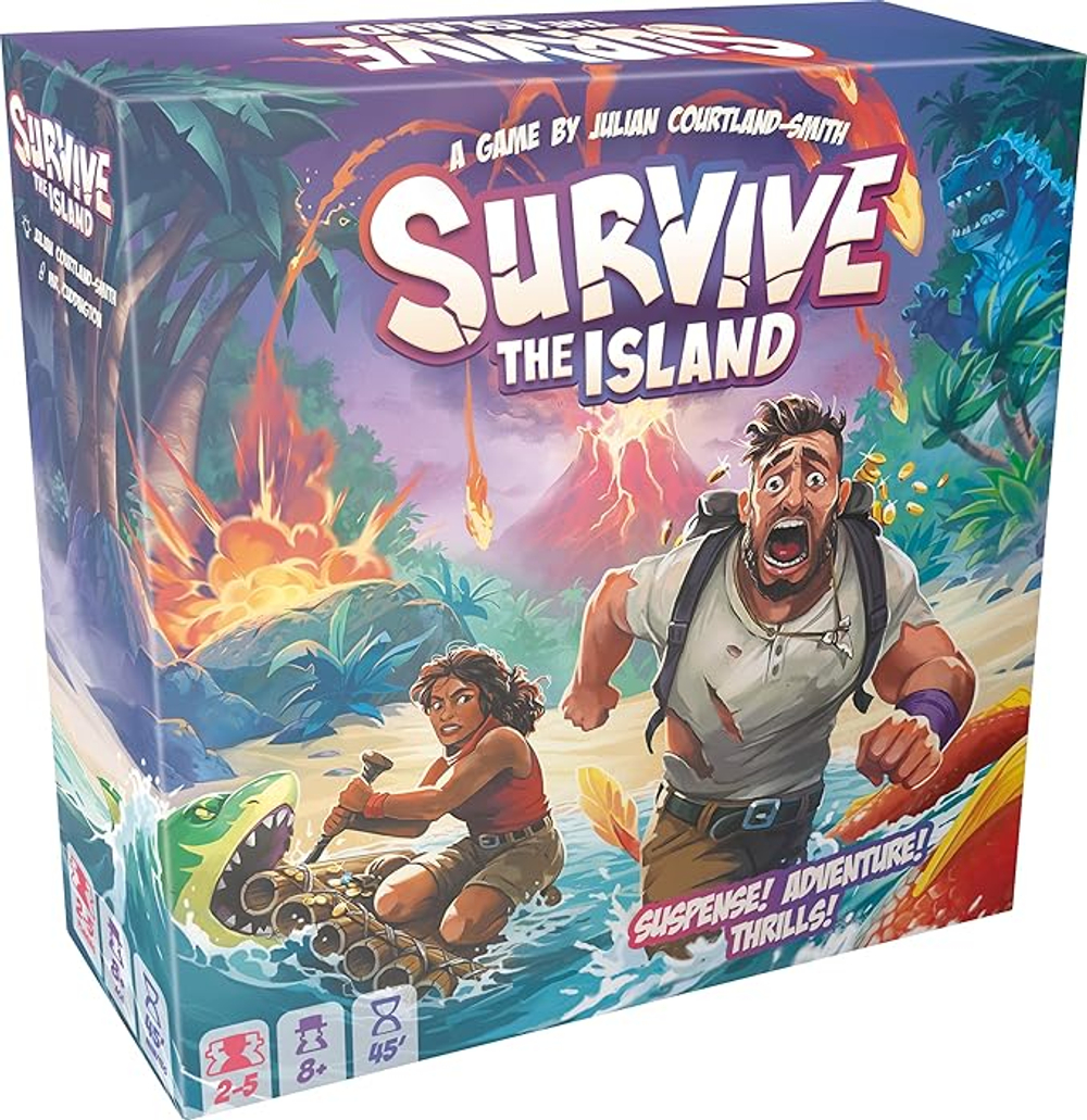 Survive The Island + Monster Pack - настольная игра