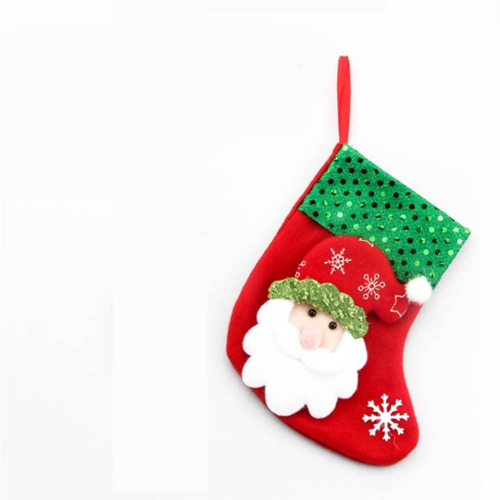 Новогодний носок Дед Мороз