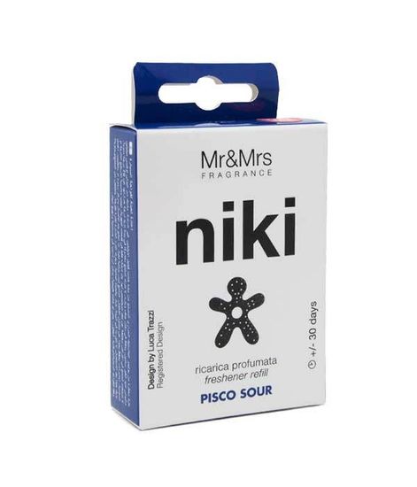 Сменный блок ароматизатора для автомобиля NIKI Писко сауэр, Mr&Mrs Fragrance