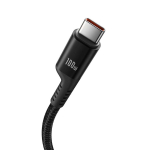 USB-C Кабель Baseus Fish-Eye Charging+Data 100W 1m - Cluster Black