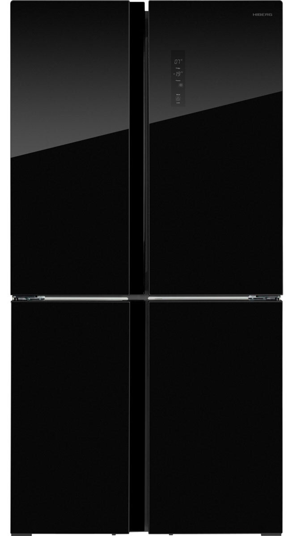 Холодильник Hiberg RFQ-555DX NFGB с ледогенератором